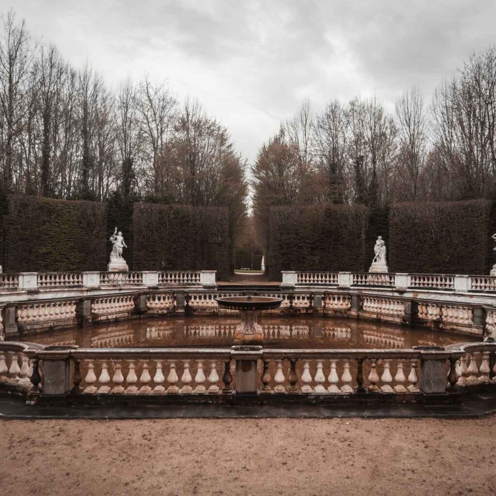 bosque dos domos em versalhes