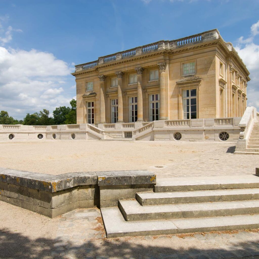 escada central do petit trianon