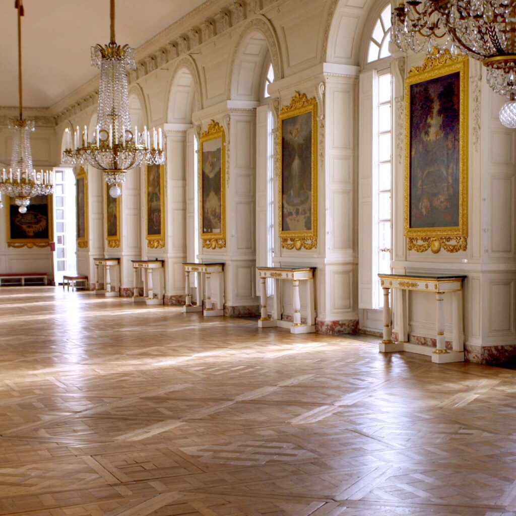 galeria cotelle quartos do grande trianon do palacio de versalhes