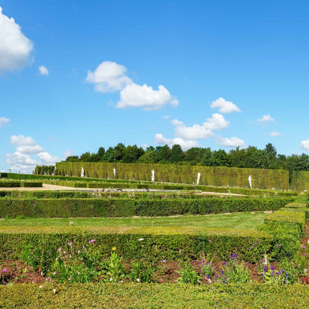 parterre norte no palacio de versalhes