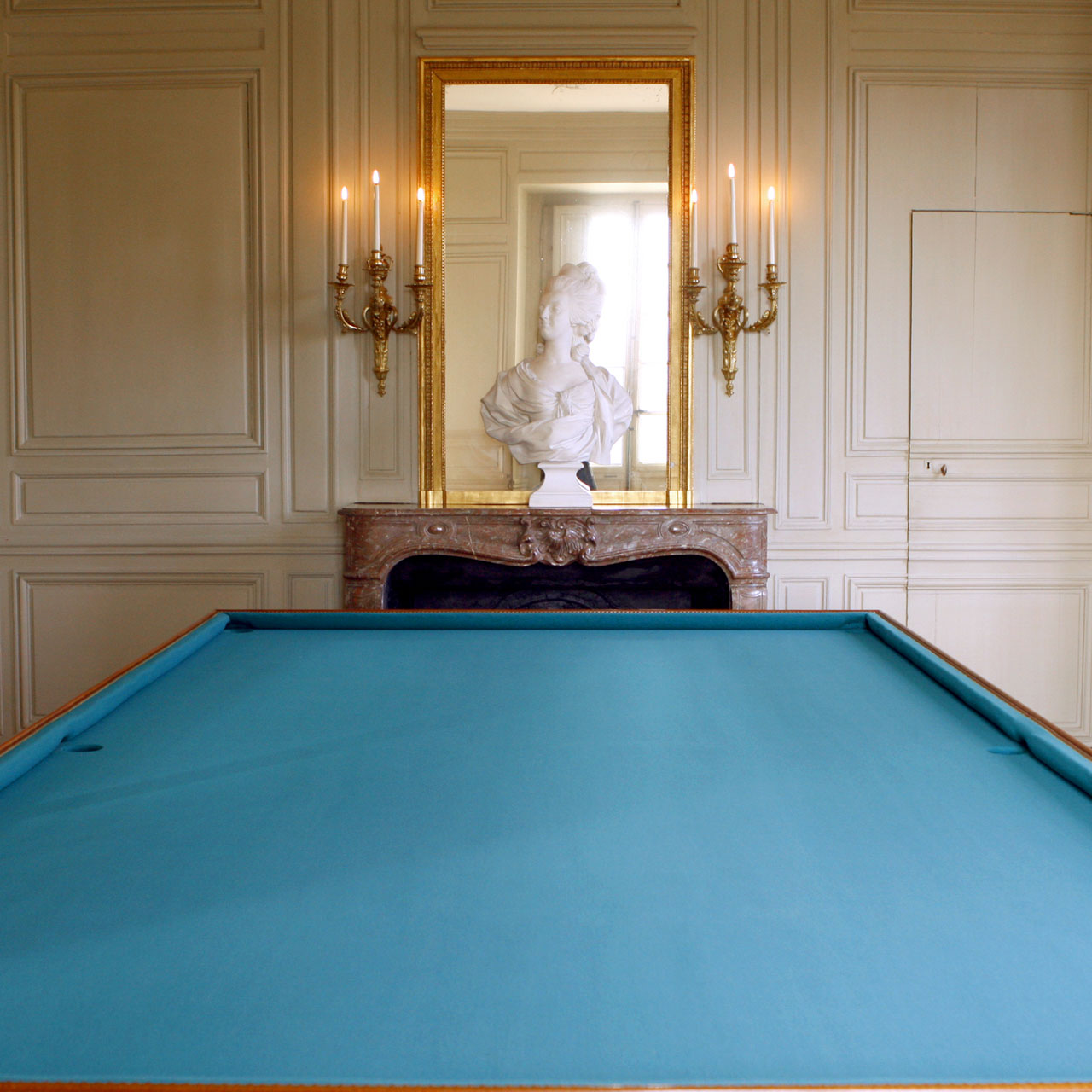sala de bilhar do petit trianon de versalhes