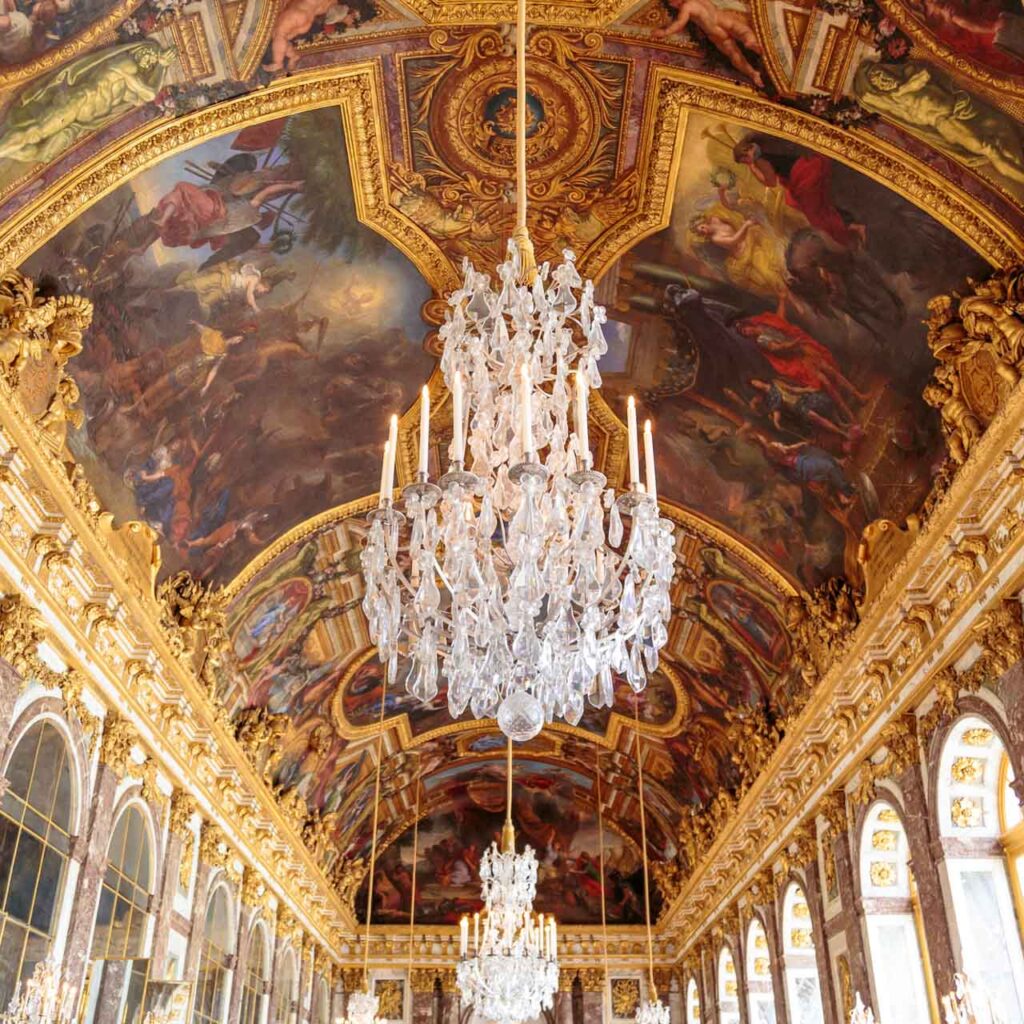 sala dos espelhos de versalhes