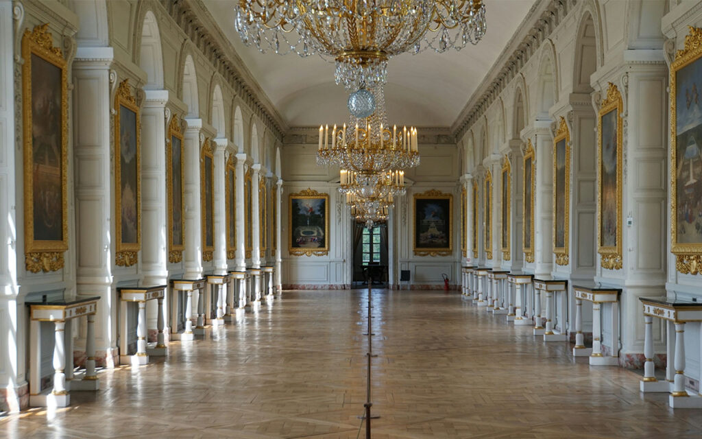 cômodos do palácio de Versalhes