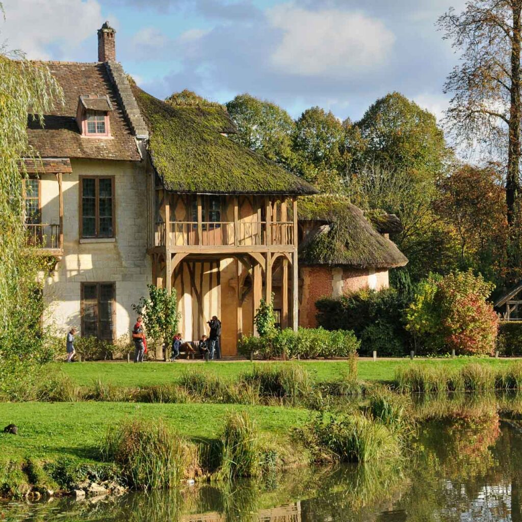 vila da rainha maria antonieta palacio de versalhes